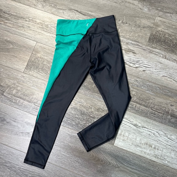 Zyia Jade River Stone Metallic Light N Tight Hi Rise Sz 8 - 10 Leggi… - Picture 7 of 9